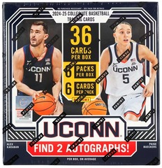 2024-25 Panini UCONN Collegiate Basketball Hobby Box